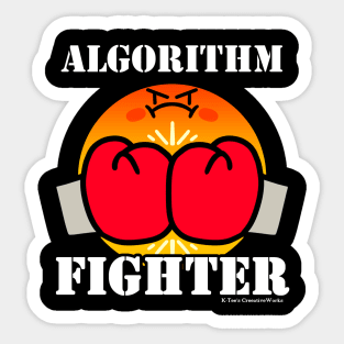 Algorithm Fighter T-Shirt (Part 1) Sticker